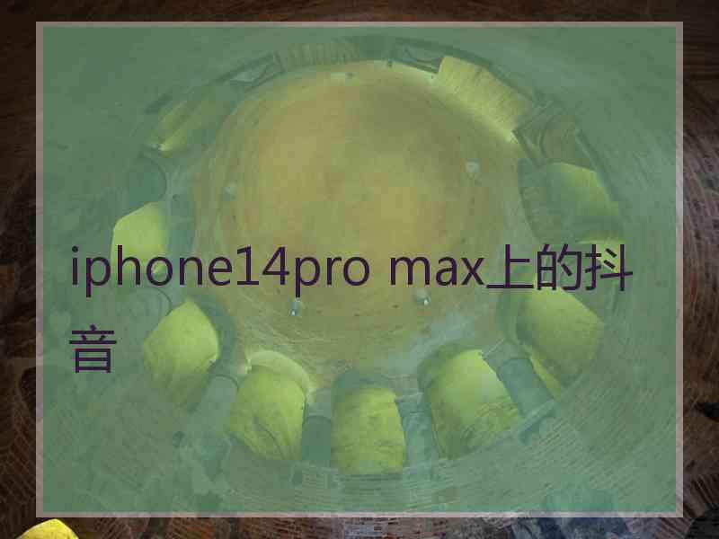 iphone14pro max上的抖音