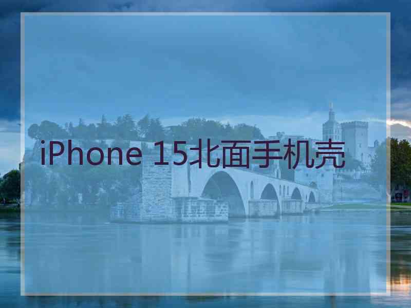 iPhone 15北面手机壳