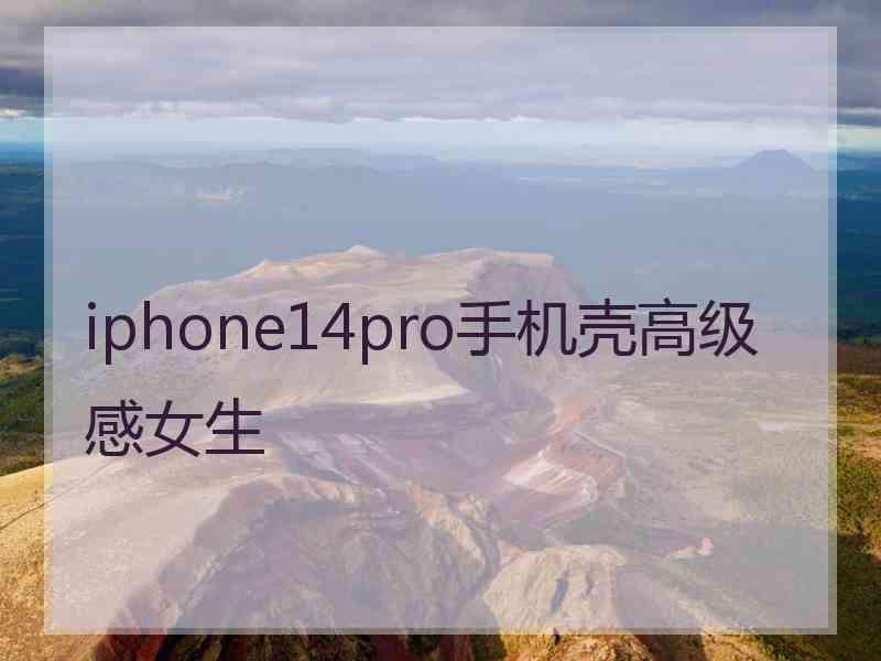 iphone14pro手机壳高级感女生