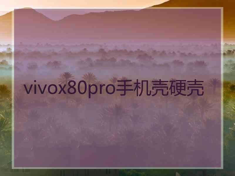 vivox80pro手机壳硬壳